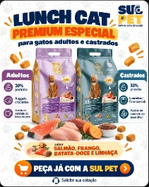 Lunch Cat Premium Especial para gatos adultos e castrados